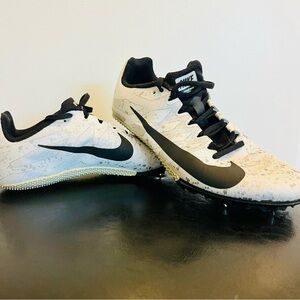 Nike Zoom Rival 5 / S 9 907564-005 Track Shoes UNISEX 7.5 White Splatter